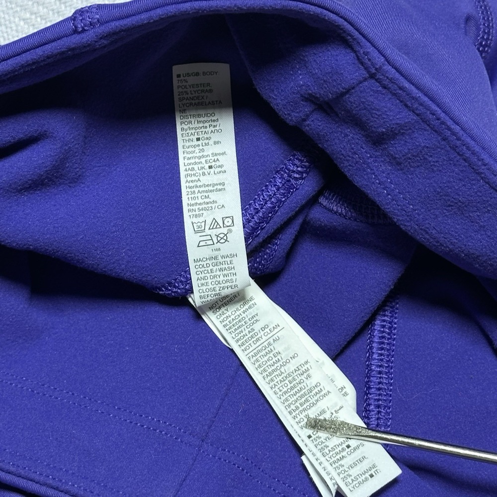 Athleta Rainier Bootcut Pants Womens Size XS Purple Flare High Rise Athleisure - Picture 5 of 16